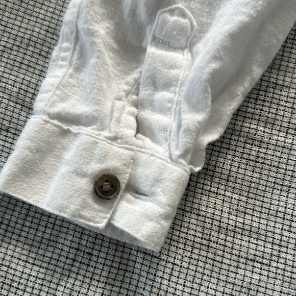 ZARA Boys Long Sleeve Banded Collar Button Up shirt - Picture 5 of 6